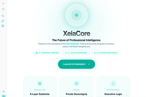 XeiaCore - El Sustrato Cognitivo de 8 Capas